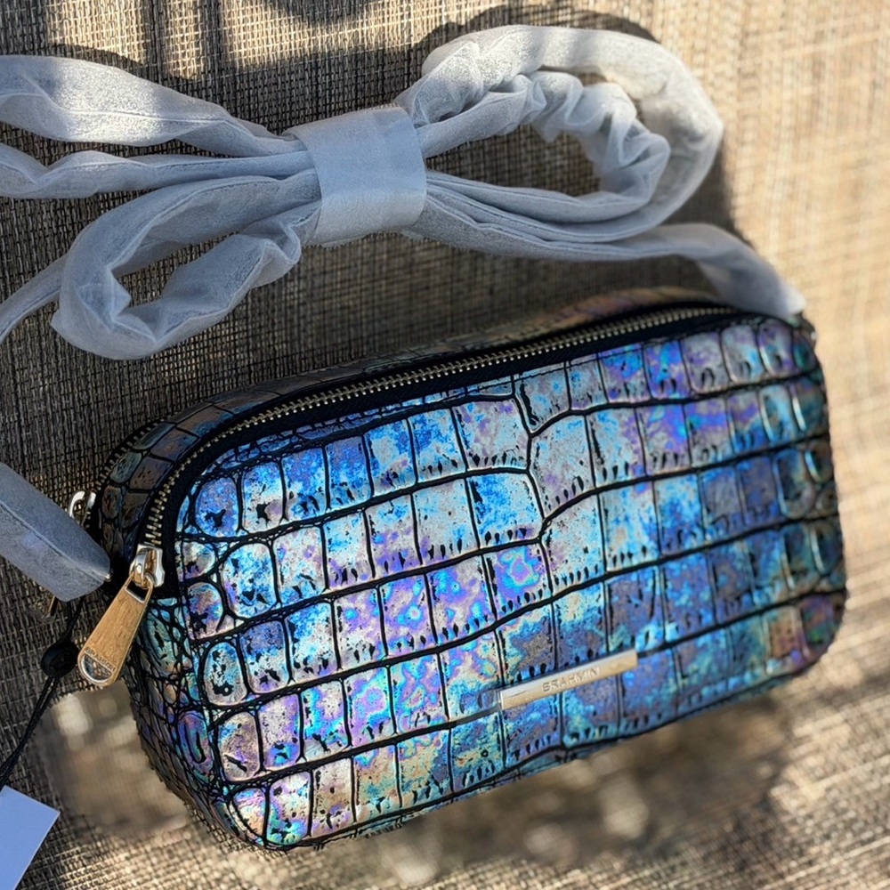 Brahmin Galexia Danica crossbody NWT iridesecent metallic BRAHMIN EXCLUSIVE FIRM